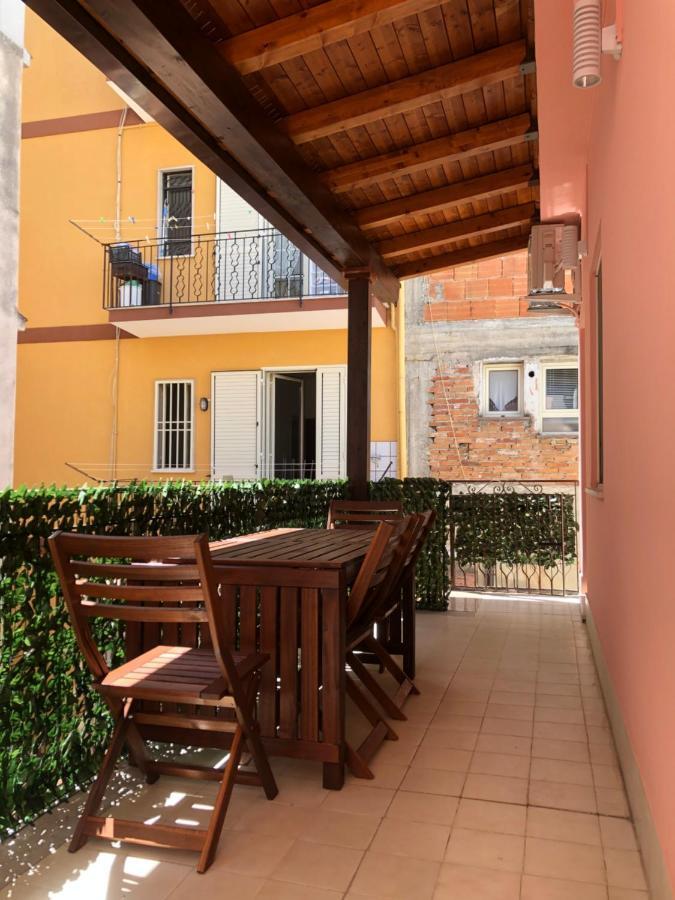 Holiday House In Lungomare Tysandros Giardini Naxos Villa Exterior photo